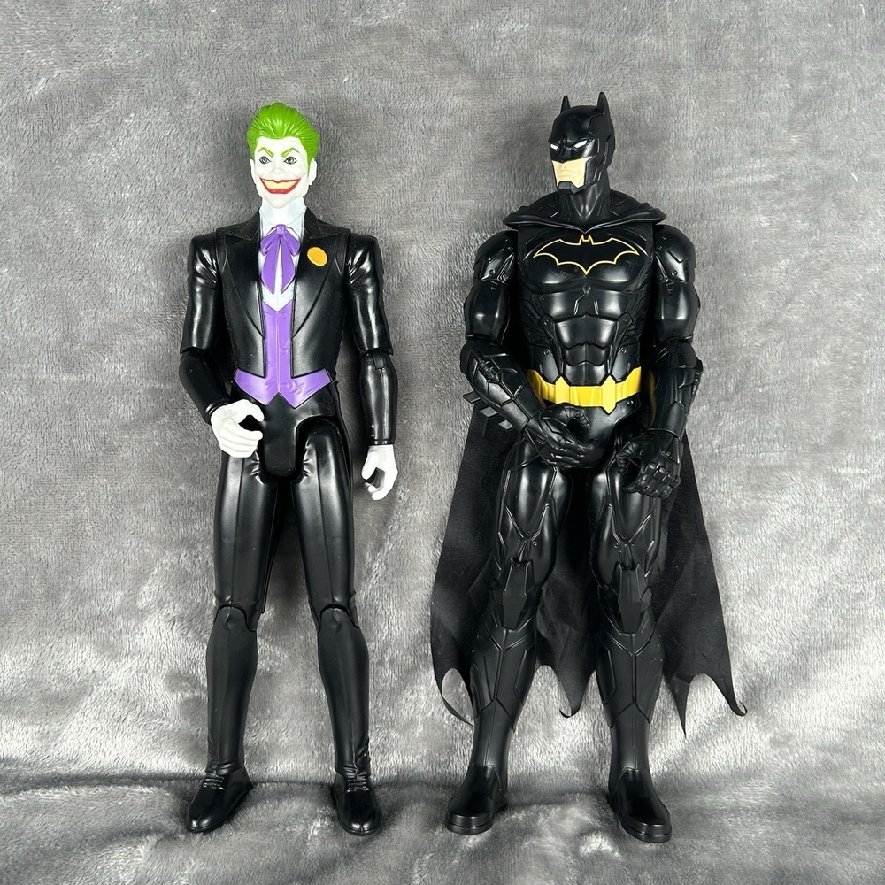 DC Comics Batman & Joker 12" Articulated Action Figures Pair Poseable
